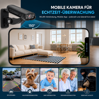 CamperSicht™– Kabellose Rückfahrkamera für Wohnwagen & Camper